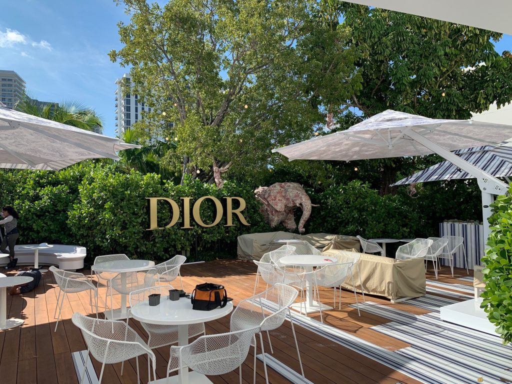 Poggesi per il Dior Cafè di Miami Poggesi per il Dior Cafè di Miami Poggesi